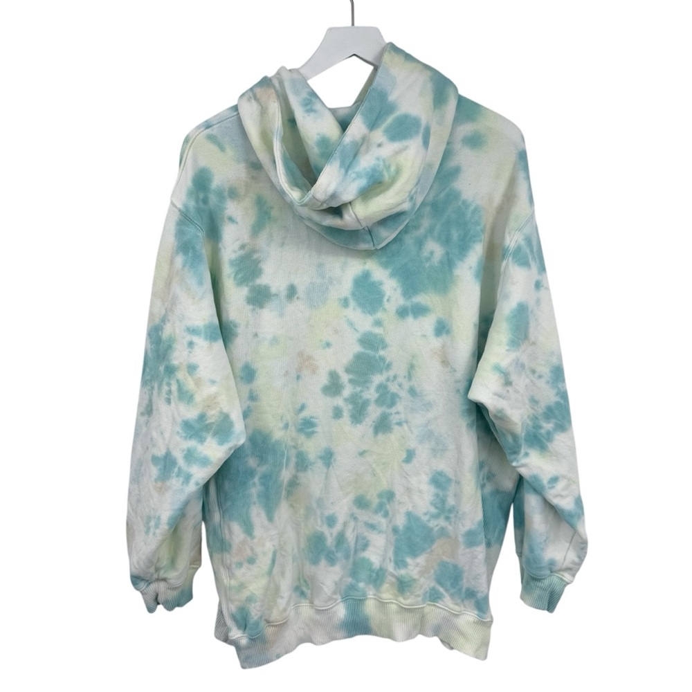 Aerie Tie Dye Oversized Distressed Hoodie Size Large - Picture 4 of 7